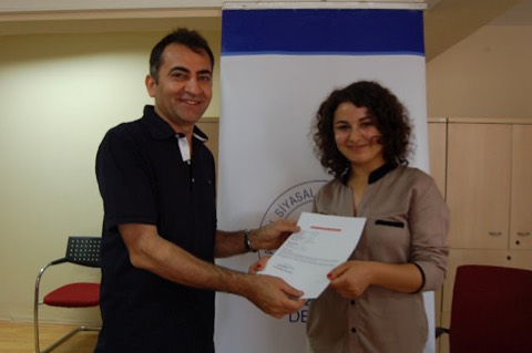 Dereceye giren 2012 mezunları ile kahvaltı