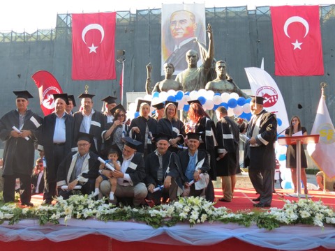 2014 MEZUNİYET TÖRENİ - 1984 mezunlarının sembolik mezuniyetleri