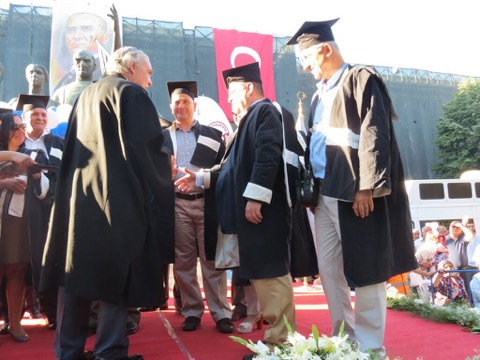 2014 MEZUNİYET TÖRENİ - 1984 mezunlarının sembolik mezuniyetleri