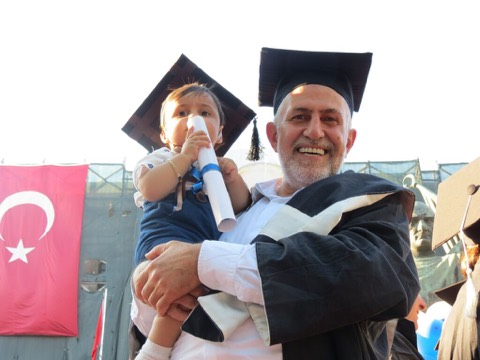 2014 MEZUNİYET TÖRENİ - 1984 mezunlarının sembolik mezuniyetleri