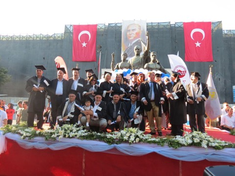 2014 MEZUNİYET TÖRENİ - 1984 mezunlarının sembolik mezuniyetleri