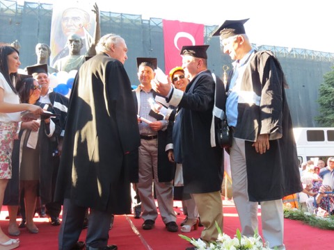 2014 MEZUNİYET TÖRENİ - 1984 mezunlarının sembolik mezuniyetleri
