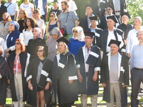 2014 MEZUNİYET TÖRENİ - 1984 mezunlarının sembolik mezuniyetleri