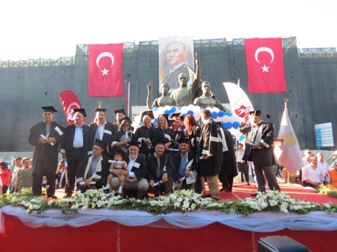 2014 MEZUNİYET TÖRENİ - 1984 mezunlarının sembolik mezuniyetleri