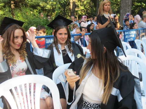 2014 MEZUNİYET TÖRENİ - 1984 mezunlarının sembolik mezuniyetleri