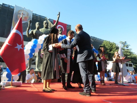 2014 MEZUNİYET TÖRENİ - 1984 mezunlarının sembolik mezuniyetleri