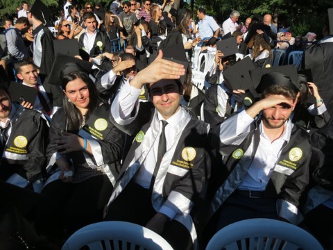 2014 MEZUNİYET TÖRENİ - 1984 mezunlarının sembolik mezuniyetleri