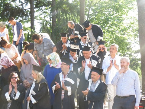 2014 MEZUNİYET TÖRENİ - 1984 mezunlarının sembolik mezuniyetleri