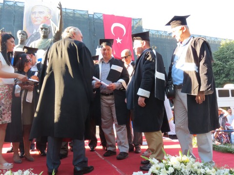 2014 MEZUNİYET TÖRENİ - 1984 mezunlarının sembolik mezuniyetleri