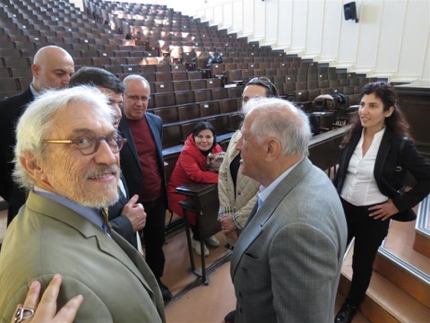 Fakültemiz Kurucu Hocalarından Ali Ülkü Azrak ile Fakülte ziyareti