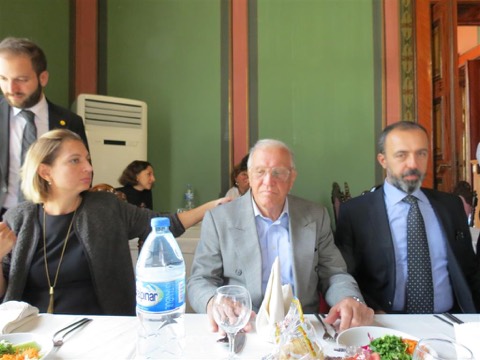 Fakültemiz Kurucu Hocalarından Ali Ülkü Azrak ile Fakülte ziyareti