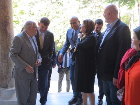 Fakültemiz Kurucu Hocalarından Ali Ülkü Azrak ile Fakülte ziyareti