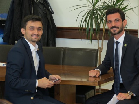 Fakültemiz Kurucu Hocalarından Ali Ülkü Azrak ile Fakülte ziyareti